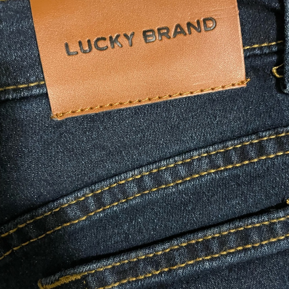 Lucky Brand 5 Pocket Straight Leg Stretch Denim Jeans - Picture 5 of 6